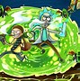 Image result for Rick and Morty Portal Art