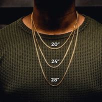 Image result for 20 Inch Necklace Men