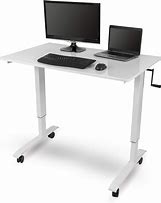 Image result for Adjustable Sit-Stand Desk