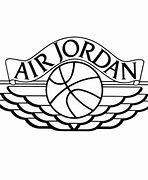 Image result for Air Jordan 4 Logo to Color