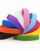 Image result for Blank Silicone Wristbands
