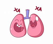 Image result for Funny Lung Cartoon