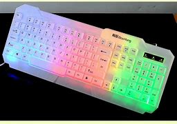 Image result for Colourful Light Keyboard On Desk