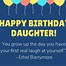 Image result for Daughter Birthday Quotes