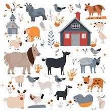 Image result for Farmhouse Animal SVG