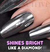 Image result for Mirror Effect Nails