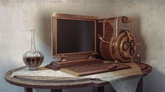 Image result for Steampunk Computer Wires