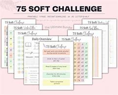 Image result for 75 Soft Challenge Journal