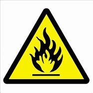 Image result for Flammable Substances Sign