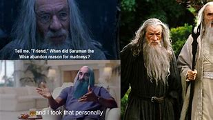 Image result for Lotr Saruman Memes