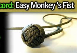 Image result for Paracord Monkey Fist Knot