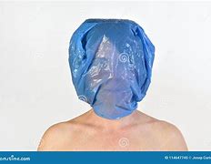 Image result for Woman in Plastic Bag