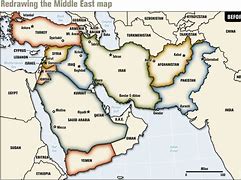 Image result for Middle East Borders