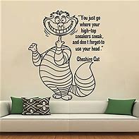 Image result for Cheshire Cat Wall Quotes