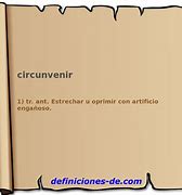 Image result for circunvenir