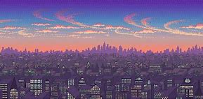 Image result for 8-Bit City Computer Wallpaper