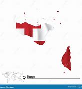 Image result for Tonga Flag Map