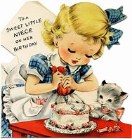 Image result for Antique Birthday Cards