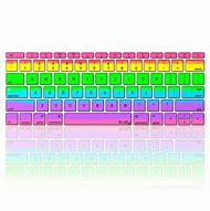 Image result for Rainbow Keyboard Cover MacBook Pro