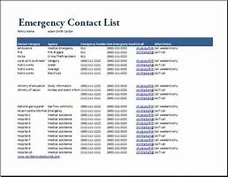 Image result for Organization Contact Info Paper