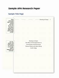 Image result for Sample APA Essay Format Example
