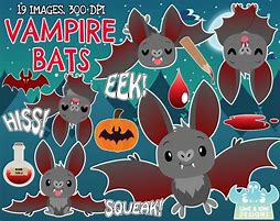 Image result for Vampire Bat Clip Art