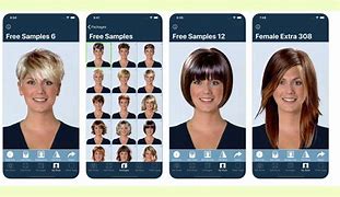 Image result for Hairstyle App with Your Face
