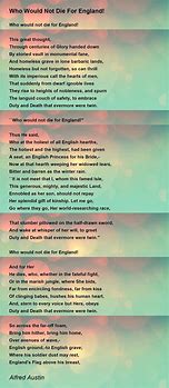 Image result for Sonnet to England Alfred Austin