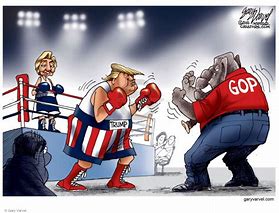 Image result for Boxing Match Cartoon