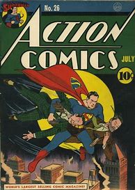 Image result for 1st Superman Comic Book