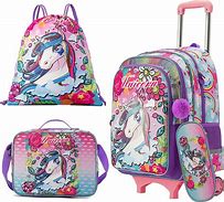 Image result for School Backpacks with Lunch Box