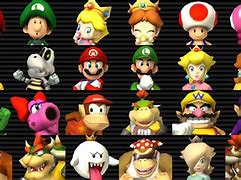 Image result for Mario Kart Wii Full Roster