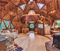 Image result for Geodesic Dome Cabin