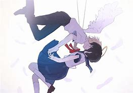 Image result for Anime Couple Falling