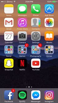 Image result for iPhone 8 Home Screen Layout