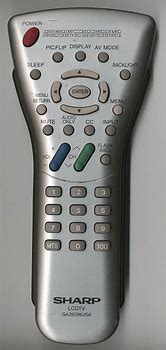 Image result for Remote Sharp TV Brown