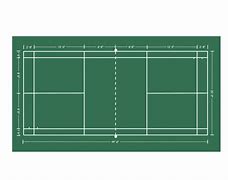 Image result for Badminton Layout