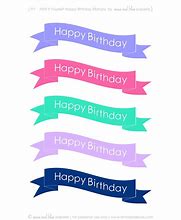 Image result for Happy Birthday Cake Banner Printable