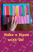 Image result for Piano Craft for Preschool