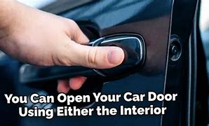 Image result for How to Unlock Car Door