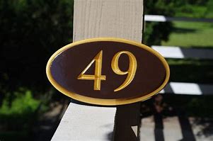 Image result for House Address Number Sign
