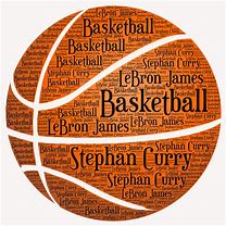 Image result for Basketball Word Art