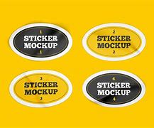 Image result for Oval Sticker Design