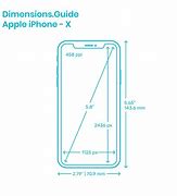 Image result for Size of iPhone X Height Width and Diameter