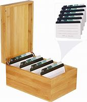 Image result for Note Card Box