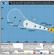 Image result for Hawaii Hurricane Map