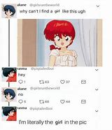 Image result for Ranma Anime Meme