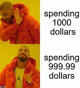 Image result for Spending Dollars Meme