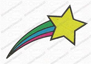 Image result for Shooting Star Embroidery Design