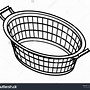 Image result for Empty Basket Clip Art Black and White